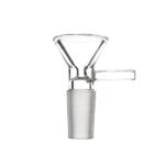 Clear Glass Cone Piece With Handle 14mm