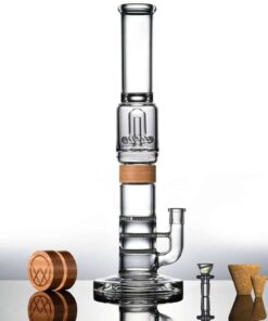 Vitae Glass 16" Tri-UFO Bong - Headshop.com