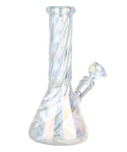 A Positive Twist Beaker Glass Water Pipe - 8.5" / 14mm F - Headshop.com
