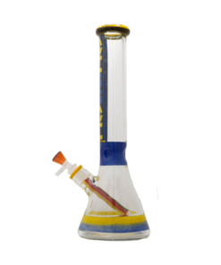 Cheech Glass Take Me Back In Time Retro Beaker - Headshop.com