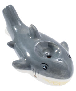 Wacky Bowlz Shark Ceramic Pipe - 3.75" - Headshop.com