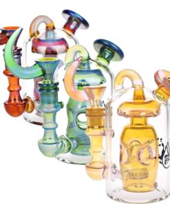 Pulsar Unholy Lantern Incycler Glass Water Pipe - 6" / 14mm F / Colors Vary - Headshop.com