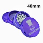Headchef Purple Aluminium 4 Piece Grinder 40mm