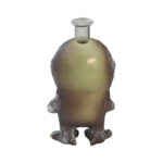 Devil Dinosaur Silicone Glass Water pipe 23cm