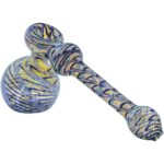 LA Pipes "Full Rake" Fumed Hammer Bubbler Pipe (Various Colors) - Headshop.com