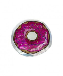 Donut Die Cut Mylar Bag With Ziplock 10cm