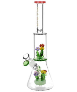 Pulsar Power Is In The Flower Water Pipe - 12" / 14mm F - Headshop.com