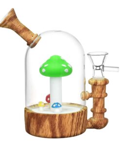 Shroom Family Bell Jar Water Pipe - 5.5" / 14mm F - Headshop.com
