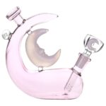 Lunar Lounger Glass Water Pipe - 5.75" / 14mm F - Headshop.com