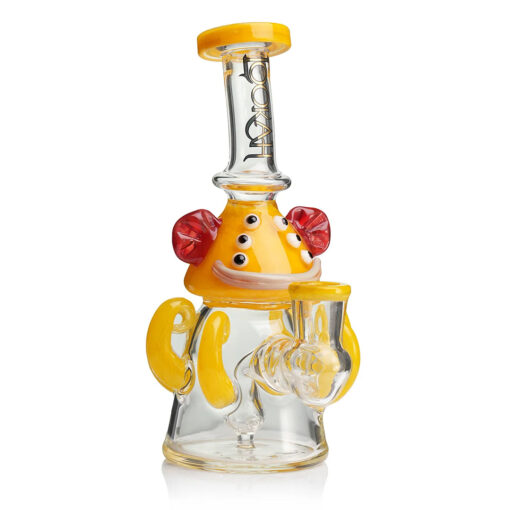 Lookah Glass 10" Mini Cute Six Eyes Clown Water Pipe - Headshop.com