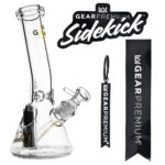 Gear Premium Sidekick Laid Back Glass Beaker Water Pipe | 12" - Headshop.com