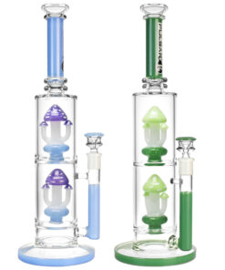 Pulsar Mycelial Revolution Water Pipe - 14.75"/14mm F/Clrs Vry - Headshop.com