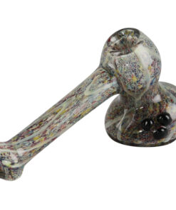 Rainbow Speckled Hammer Bubbler - Headshop.com