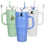 Pulsar Stonely Cup Glass Water Pipe | 8.5" | 14mm F - Headshop.com