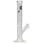 LA Pipes 12" Clear Straight Shot Bong - Headshop.com