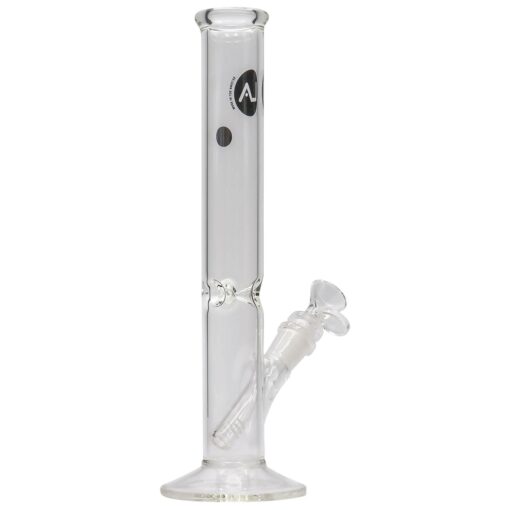 LA Pipes 12" Clear Straight Shot Bong - Headshop.com