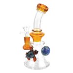 Worked Turtle Glass Bong - Headshop.com