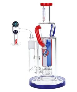 Grateful Dead x Pulsar Cascade Waterfall Recycler Rig Set - 9" / 14mm F - Headshop.com