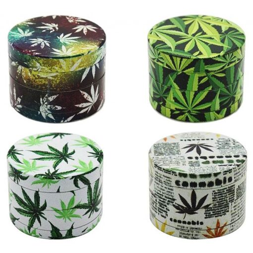 3D Design Laser Cut 4 Piece Grinder 50mm