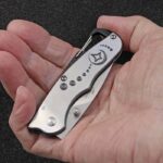 Enlan Folder With Carabiner Clip Folding Knife