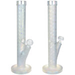 Grateful Dead x Pulsar Bolts And Skellies Straight Tube Water Pipe-15.5"/14mm F - Headshop.com