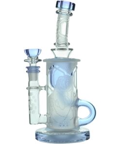 Calibear Sandblasted Showerhead Klein Recycler - Headshop.com