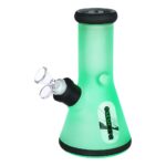 SeshGear Glass Beaker Water Pipe Smokers' Kit | 8" - Headshop.com
