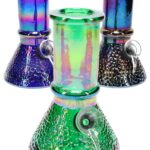 5.5″ Metallic Bubble Beaker Bong