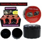 Magnetic Hidden Storage Box Round Diversion Safe