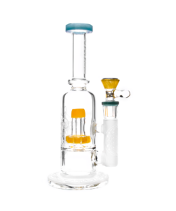 Lookah Glass 11" Straight Tube Capsule Water Pipe - Headshop.com
