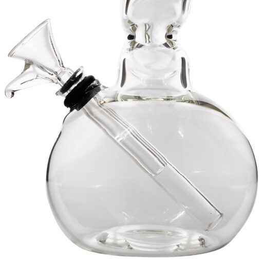LA Pipes "Jacob's Ladder" Crystal Clear Zong Bong - Headshop.com