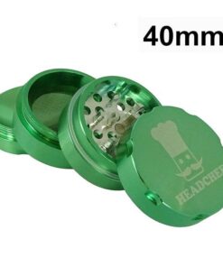 Headchef Green Aluminium 4 Piece Grinder 40mm