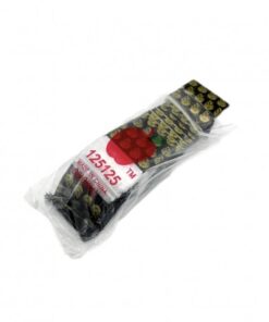 Golden Skull Resealable Plastic Bags 32x32mm 100 Pack
