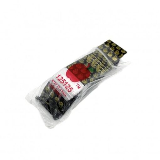 Golden Skull Resealable Plastic Bags 32x32mm 100 Pack