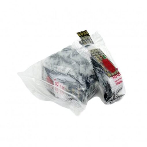 Golden Skull Resealable Plastic Bags 32x32mm 1000 Pack