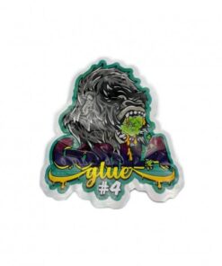 Gorilla Glue Die Cut Mylar Bag With Ziplock 10cm
