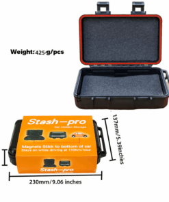 Stash Pro Magnetic Airtight Car Storage Box