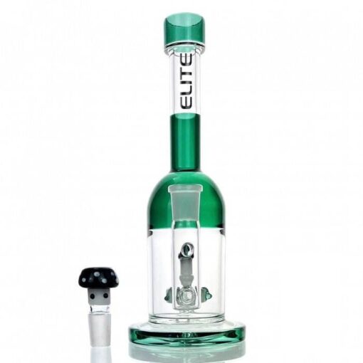 Elite Mushroom Percolator Glass Bong 25cm