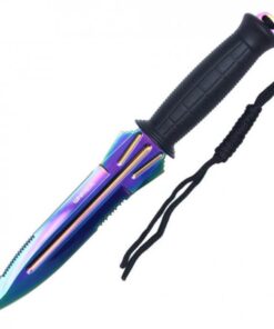 Wartech Two Tone Fixed Blade Hunting Knife 30cm