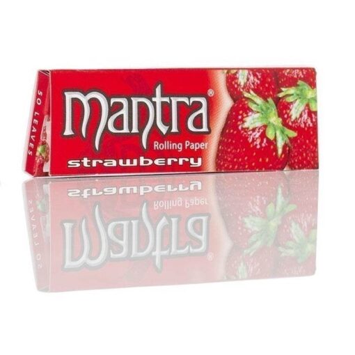 Mantra 1.25 Strawberry Flavoured Rolling Papers