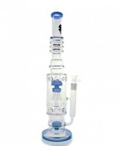 Stone Age Blue Percolator Glass Bong 50cm