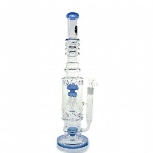Stone Age Blue Percolator Glass Bong 50cm