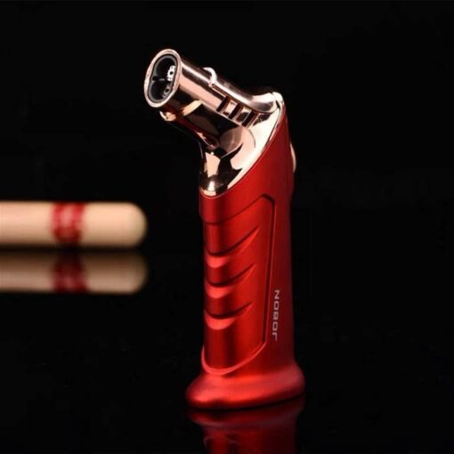 JOBON Double Jet Flame Lighter Red