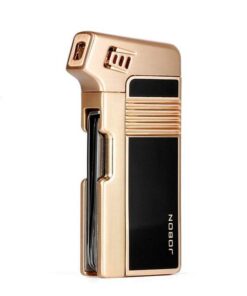 JOBON Gas Lighter With Pipe Tools Gold