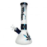 WEGE Rick And Morty Ice Catcher Beaker Glass Bong 32cm Blue