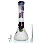 WEGE Rick And Morty Ice Catcher Beaker Glass Bong 32cm Purple