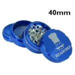Headchef Blue Aluminium 4 Piece Grinder 40mm
