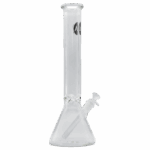 LA Pipes "Thicc Boy" 9mm Thick Beaker Bong, 16" Tall, Borosilicate Glass, Front View