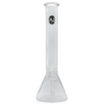 LA Pipes "Thicc Boy" 9mm Thick Beaker Bong, 16" Tall, Heavy Borosilicate Glass - Front View