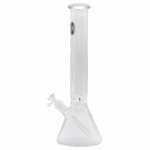 LA Pipes "Thicc Boy" 9mm Thick Beaker Bong, 16" Tall with Heavy Wall Design, Front View